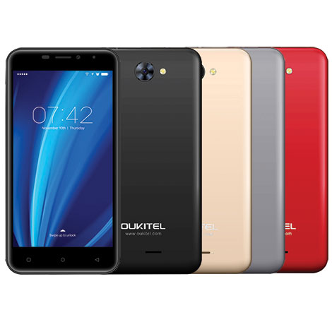 Oukitel C9 Smartphone Android 7.0 5inch HD 1GB 8GB DualSIM